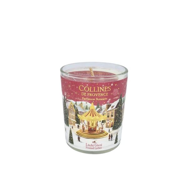 Bougie Parfumée Noël - Litchi Givré - 75 g