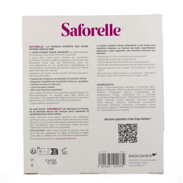 Soin lavant doux apaisant - Eco-recharge - 500 ml