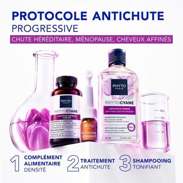 Shampooing Antichute Femme Phytocyane - 500 ml