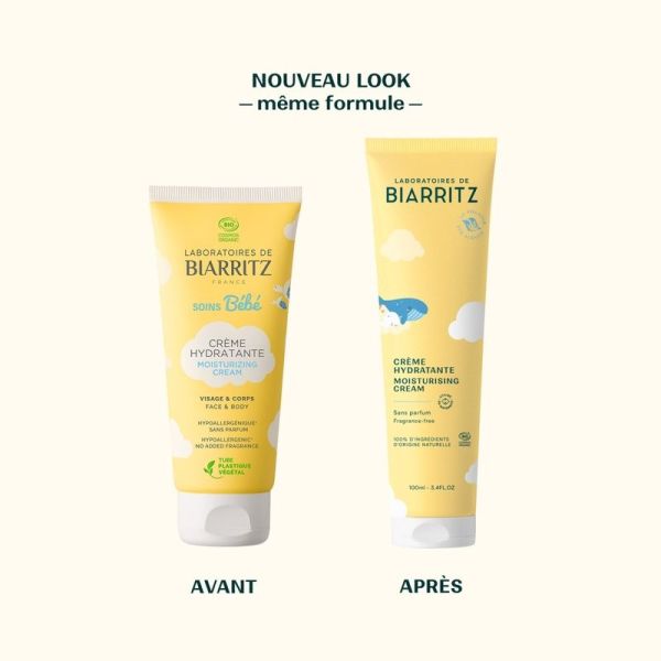 Crème hydratante bébé - 100 ml
