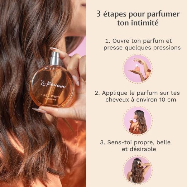 Parfum Cheveux La Precieuse - Amber Flower - 50 ml