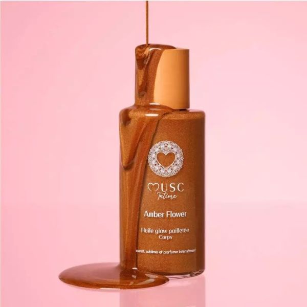 Huile Glow Pailletée - Amber Flower - 100 ml