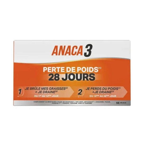 Anaca3 Perte de Poids 28 Jours  56 gélules