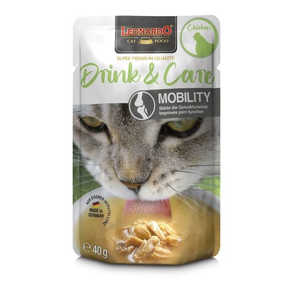 Leonardo Drink Amp Care Mobility Poulet - Chat adulte