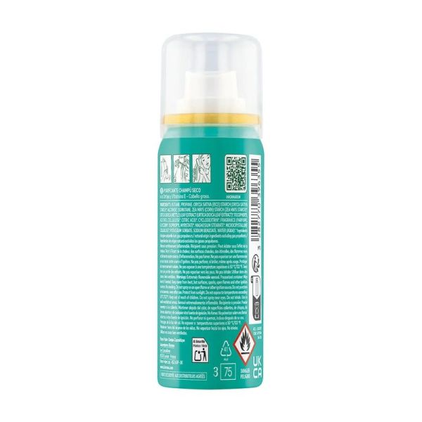 Klorane Shampooing Sec Purifiant à l'Ortie et Vitamine E - Format Voyage 50 ml