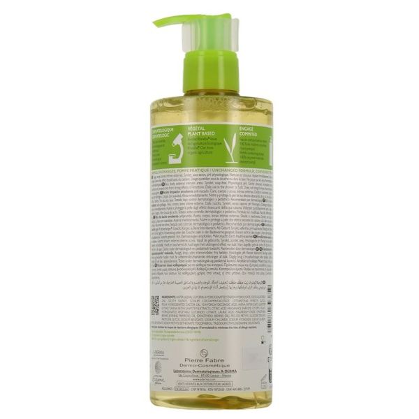 Huile Lavante Emolliente Anti-Grattage EXOMEGA CONTROL - 500 ml + 500 ml