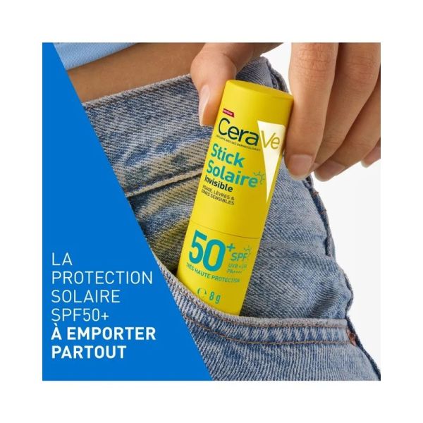 Stick Solaire Invisible SPF50+ Haute Protection