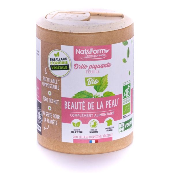 Natampform Ortie Feuille Bio Gelules Deref