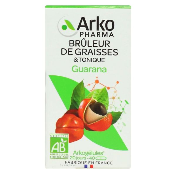 Arkogelule Bio Guarana 40 Gelu