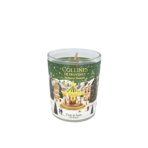 Bougie Parfumée Noël - Forêt de Sapin - 75 g