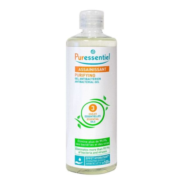 Puressentiel Gel antibactérien assainissant aux 3 huiles essentielles 500ml