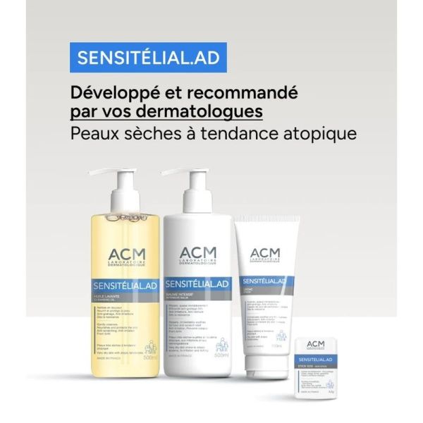 Baume Intensif Sensitélial.AD - 500 ml