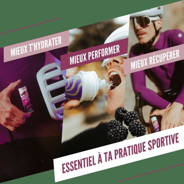 Electrolytes Tablets BLACKBERRY - BLACKCURRANT - 10 pastilles