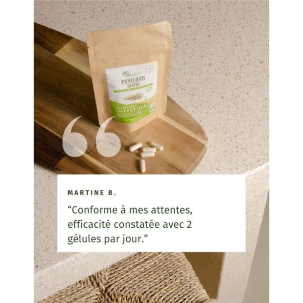 Psyllium Blond - Confort Intestinal - 90 gélules