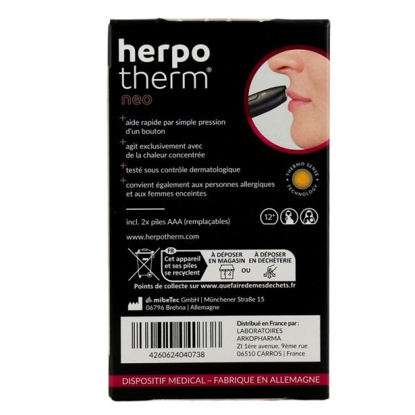 Herpotherm Neo Stylo Chauffant Herpes Labial - 1 stylo