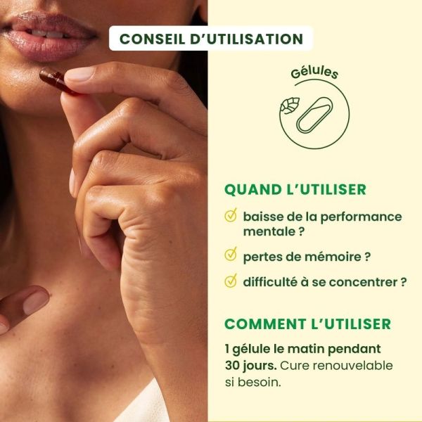 GEMMOCAPS Stress-Protect Cognition - 30 gélules