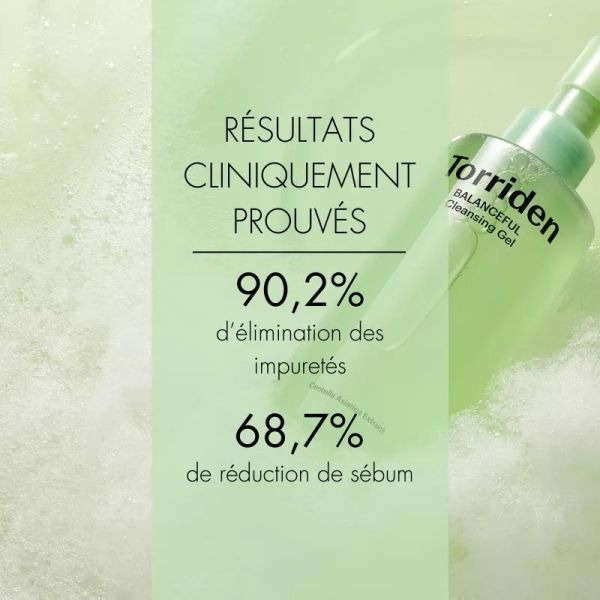 Gel Nettoyant CICA équilibrant BALANCEFUL - 200 ml