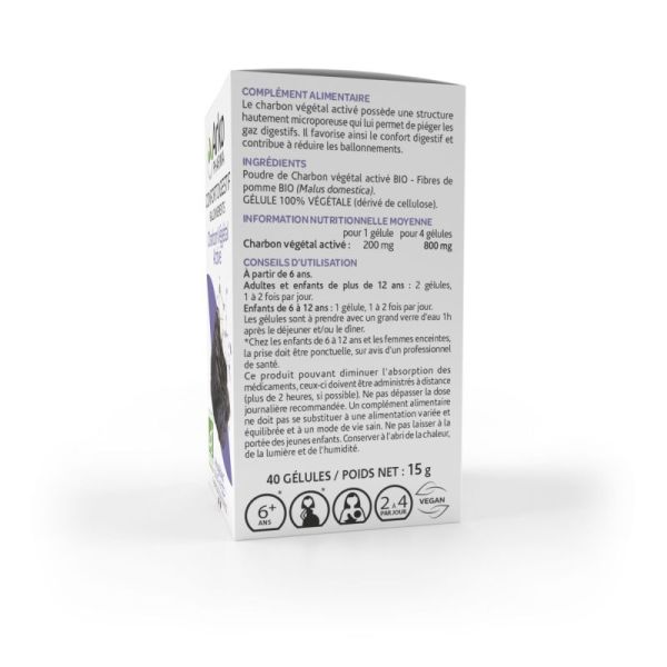 Arkogelule Bio Charbon Vegetal 40 Gel