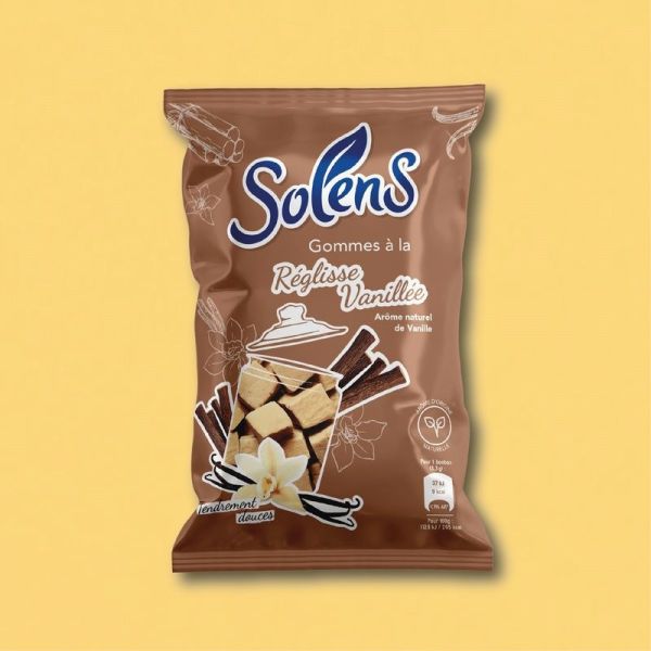Gommes Reglisse Vanillee - 100 g