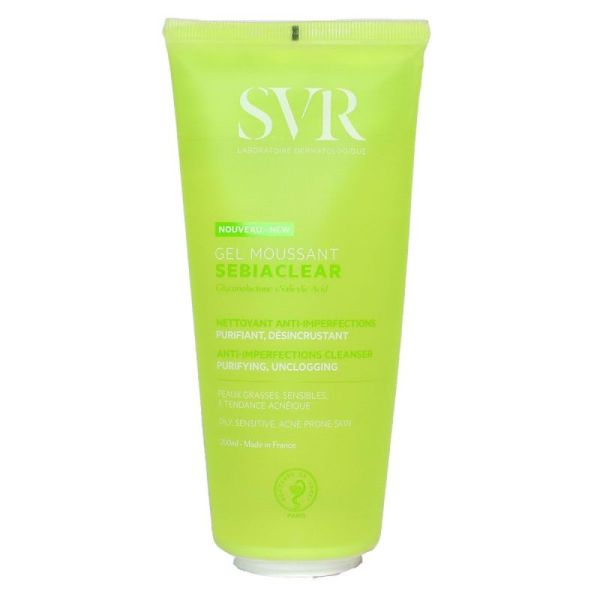Svr Sebiaclear Gel Moussant 200 Ml