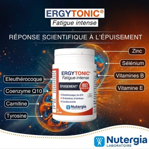 ERGYTONIC Fatigue Intense - 60 gélules