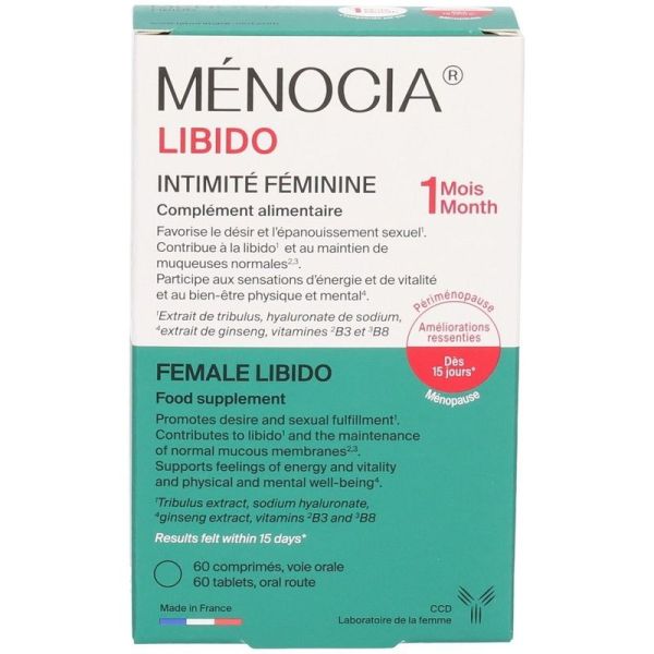 Ménocia Libido - 60 comprimés