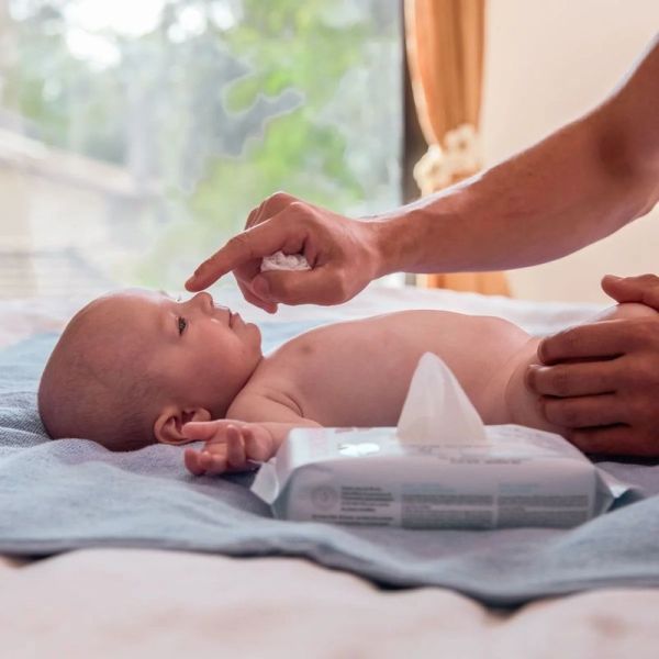Baby Lingettes Nettoyantes à l'Eau - Lot de 4