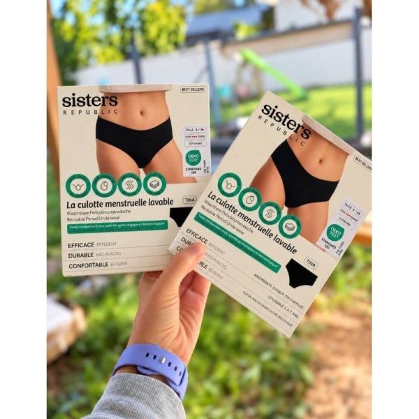 Culotte menstruelle TINA - Flux super - Taille M (38)