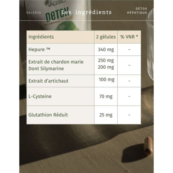 Détox - Santé du Foie - 42 gélules