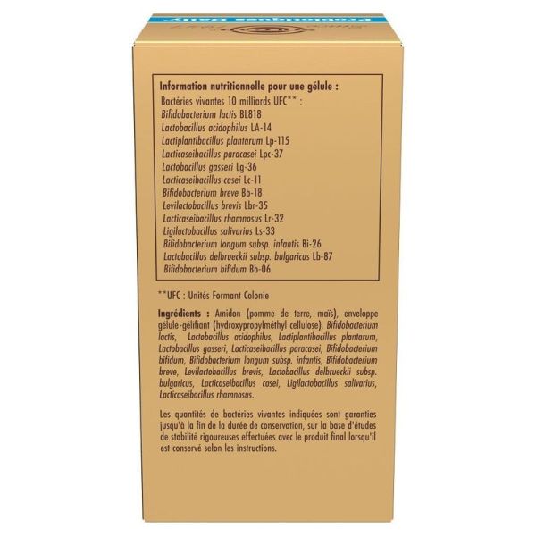 PROBIOTIQUES DAILY - 30 gélules végétales
