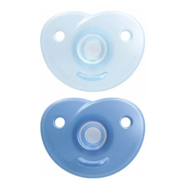 Soothie Boy 2 Sucettes Orthodontiques 0-6 Mois