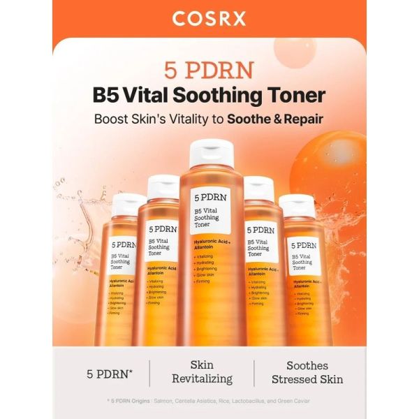 5 PDRN B5 Vital Soothing Toner - 280 ml