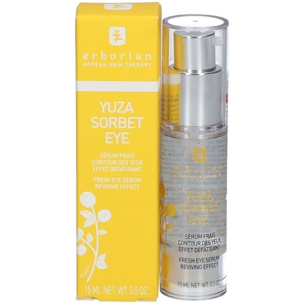 Yuza Sorbet Eye Sérum Frais Contour des Yeux Effet Défatiguant - 15 ml
