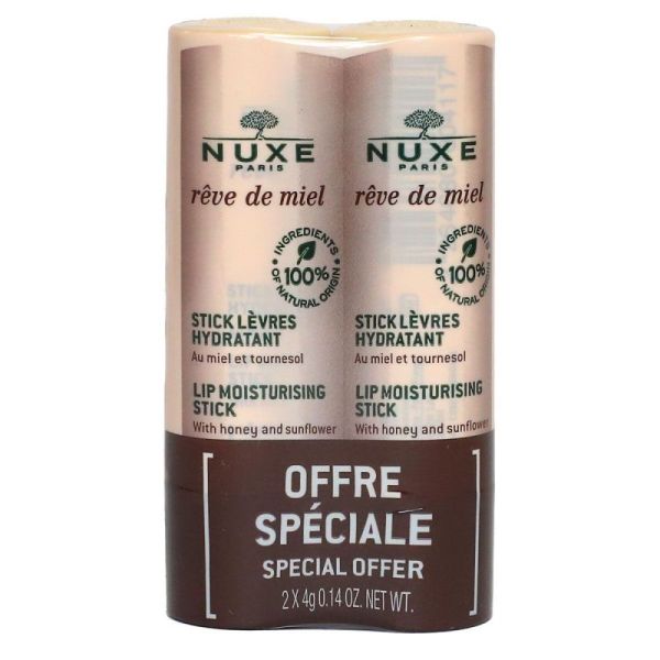 Nuxe Rdm Stick Levres 2X4G