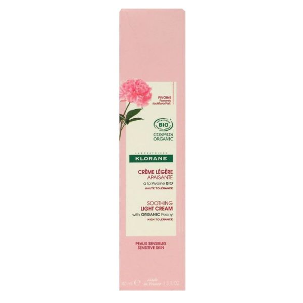 Kl Visage Cr Legere Apaisante Bio Tb40Ml