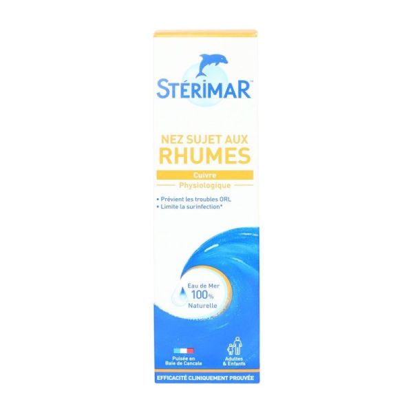 Sterimar Solution Nasale Cuivre 100Ml