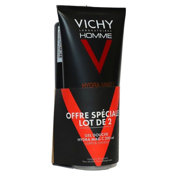 Vichy H Hydra Mag C Gel Douche 200Mlx2