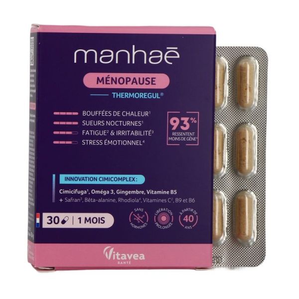 Ménopause ThermoRegul - 30 gélules