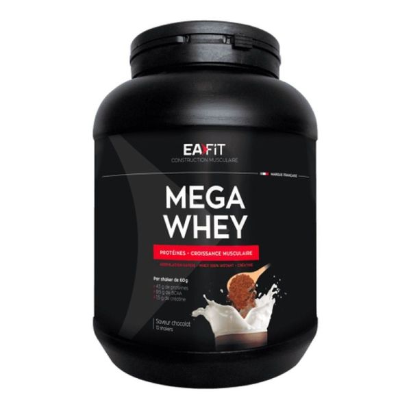 Mega Whey Saveur Chocolat - 750 g