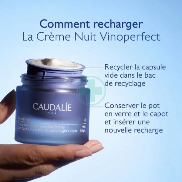 Crème Nuit Glycolique Anti-Taches Vinoperfect - 50 ml
