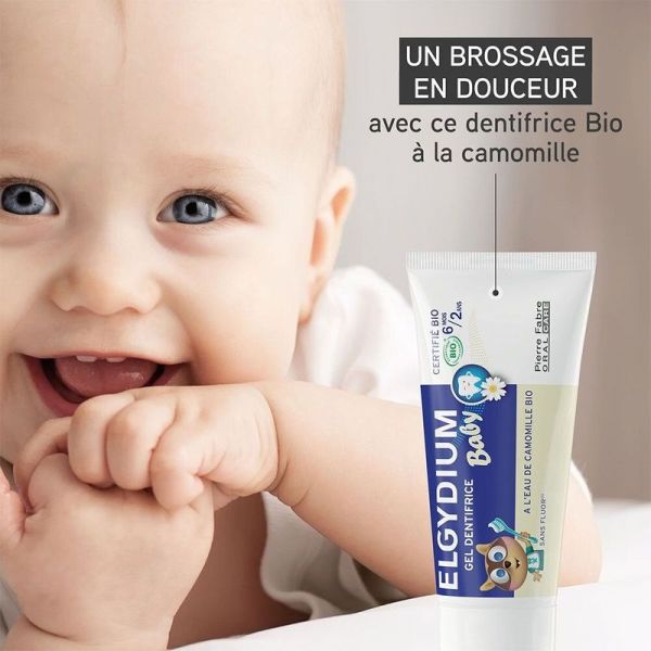 Dentifrice Bebe BIO Baby - 6 Mois-2 Ans - 30 ml