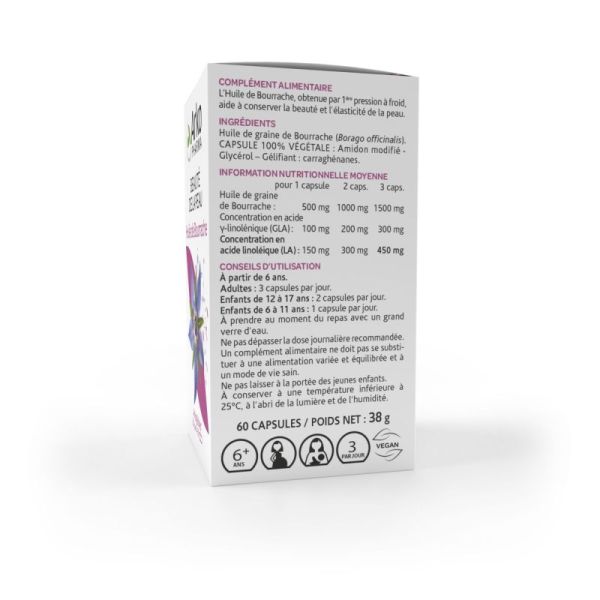 Arkogelule Bio Huile Bourrache 60Caps