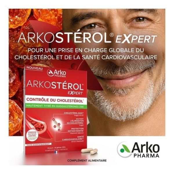 Arkostérol Expert - 30 gélules