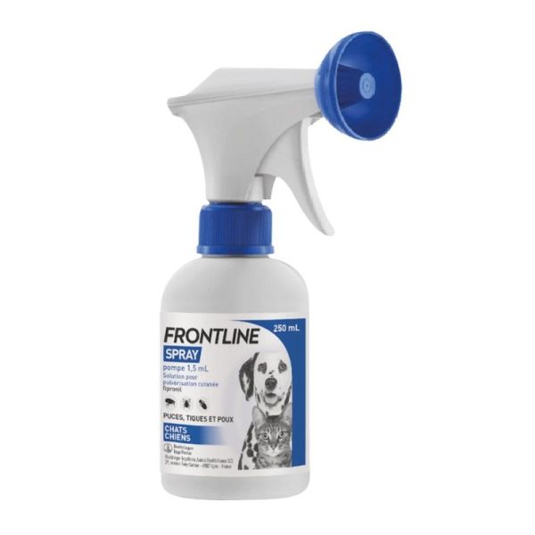 Frontline Spray anti-puces et tiques - 100 ml