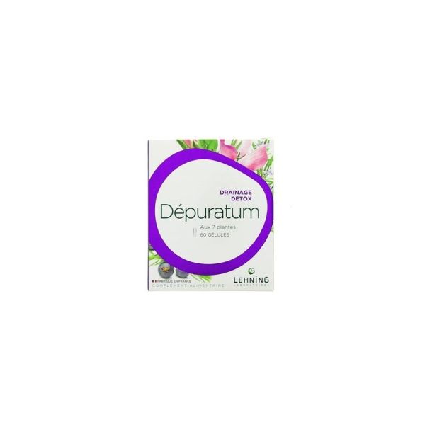 Dépuratum - 2 boîtes de 60 gélules