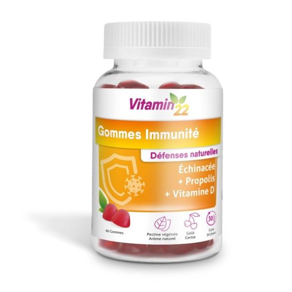 GOMMES IMMUNITÉ - 60 gommes