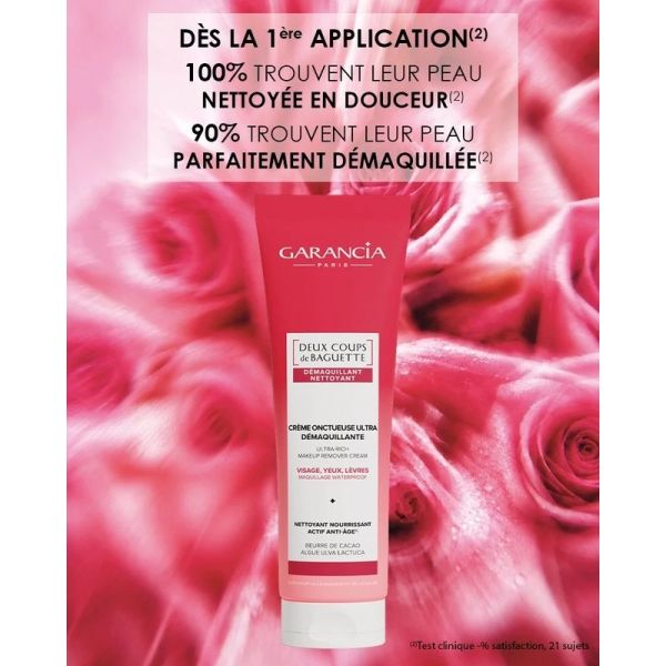 Crème Onctueuse Ultra Démaquillante Deux Coups de Baguette - 120 g