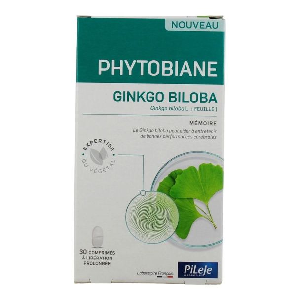 Phytobiane Ginkgo Biloba - 30 comprimés