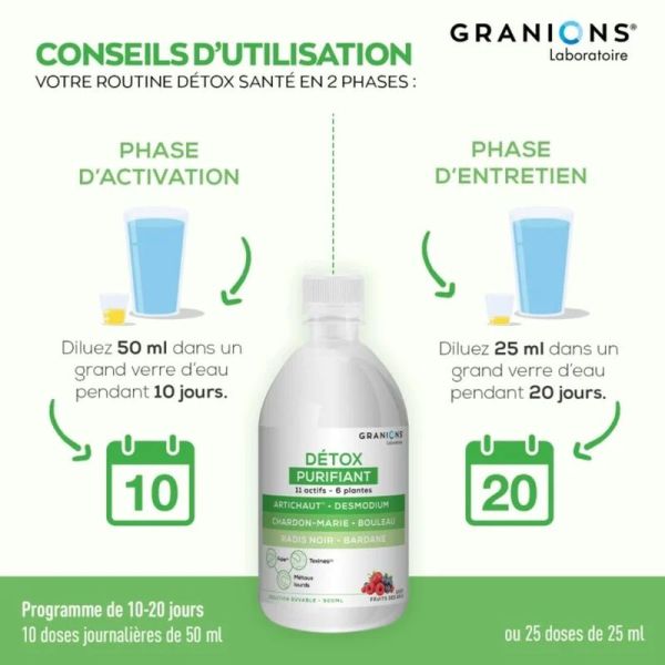 Détox Purifiant - 500 ml