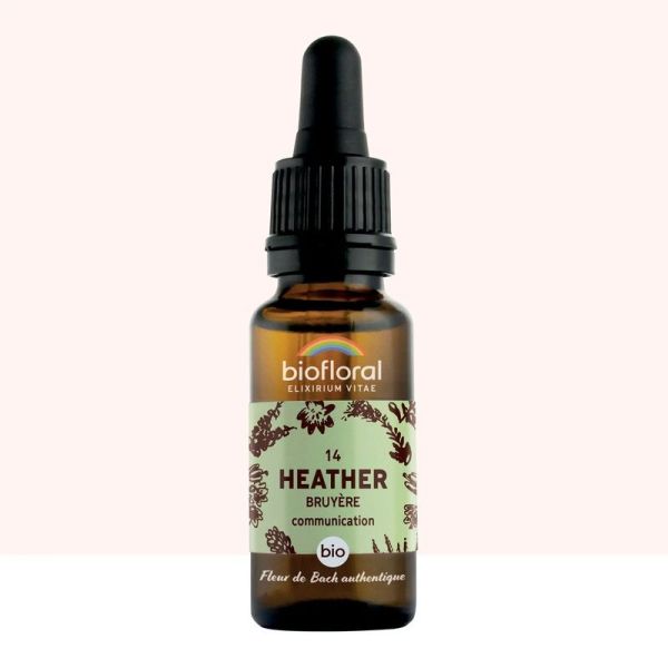 Fleur de Bach n14 Heather, Bruyere - Bio Demeter - 20 ml
